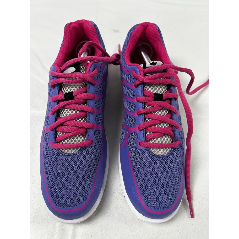 Brunswick Aura Purple/Pink Women's Bowling Shoes Size 8 - Picture 4 of 16